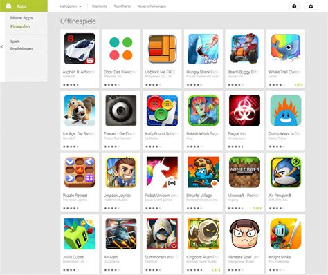 beliebte spiele app store